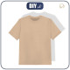 KINDER T-SHIRT - HAZELNUT / beige - Single Jersey