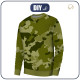 BASIC HERREN SWEATSHIRT (OREGON) - CAMOUFLAGE M. 3 / olive - Nähset