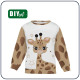 KINDER SWEATSHIRT (NOE) -  GIRAFFE SUSIE - Nähset