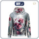 CLASSIC DAMEN HOODIE (POLA) - VINTAGE FLOWERS M. 4 - Nähset