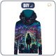 UNISEX HOODIE (HYDRA) - NEON GALAXY MS.6 - Nähset (134/140)