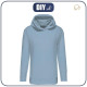 LANGES DAMEN HOODIE (MEGI) - B-06 SERENITY - Sommersweat