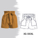 PAPIER-SCHNITTMUSTER - PAPERBAG SHORTS