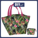 XL Tasche mit Utensilientasche 2 in 1 - WILD JUNGLE wz.2- Nähset