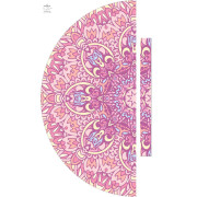 BUNTE MANDALA m. 2 - Maxirock Panel - Viskose Jersey