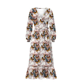 Butterfly & Flowers wz.13 - Thermo lycra