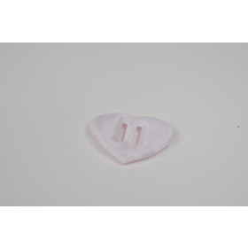 Herzchen zum verflechten Gedampften rosa