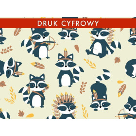 WASCHBÄREN Muster 2 / beige -  Sommersweat