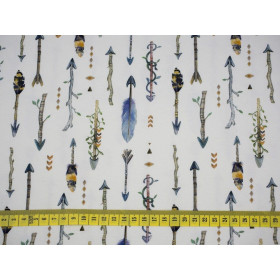 INDIAN / Pfeile - Viskose-Jersey WE210