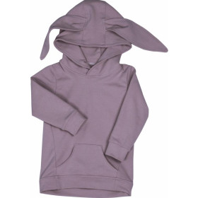 KINDER HOODIE BUNNY (PARIS) - B-02 LILA - Sommersweat