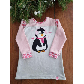 PINGUIN 2.0 / rose quartz - panoramisches Paneel (60 x 150cm)