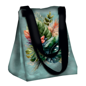 XL Tasche mit Utensilientasche 2 in 1 - TROPICAL BOUQUET M. 2 - Nähset