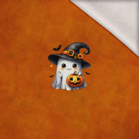 GHOST CUTE HALLOWEEN WZ. 3 - Paneel (60cm x 50cm) Wintersweat angeraut mit Elastan ITY
