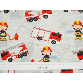 FEUERWEHR / Leiter - bio single jerset mit Elastan TE210 Sommersweat