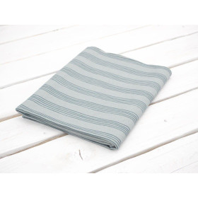 NOTENLINIEN (Vogelgesang) / grau - Viskose-Jersey WE210