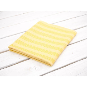 NOTENLINIEN (Vogelgesang) / honig - Viskose-Jersey WE210