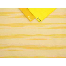 NOTENLINIEN (Vogelgesang) / honig - Viskose-Jersey WE210