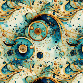 ABSTRACTION wz.11 - Wasserabweisende Webware