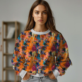 ABSTRACTION WZ.40 - Wintersweat angeraut mit Elastan ITY