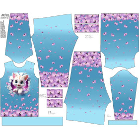 KINDERPYJAMAS "MIKI" - ANIMALS CRACKED ms.1 (cat) - Nähset