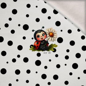 CUTE ANIMALS wz.15 - panel (60cm x 50cm) Wintersweat angeraut mit Elastan ITY