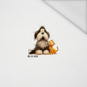 CUTE ANIMALS wz.18 - panel (60cm x 50cm) Wasserabweisende Webware