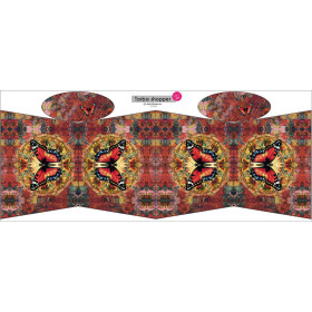 SHOPPER - ANIMALS MANDALA wz.11 (butterfly) - Nähset