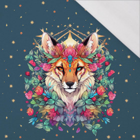 ANIMALS MANDALA wz.8 - panel (60cm x 50cm) SINGLE JERSEY 