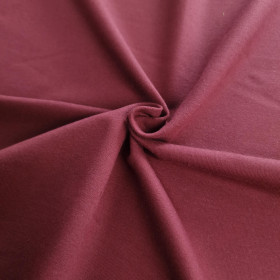 Premium-Sommersweat - AUBERGINE 