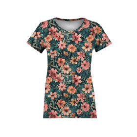 AUTUMN FLOWERS MS. 1 - Krepp