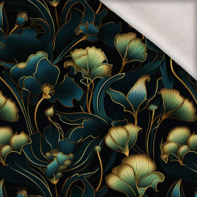 AUTUMN FLOWERS WZ.10 - Wintersweat angeraut mit Elastan ITY