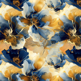 AUTUMN FLOWERS WZ.11 - Lycra 300g