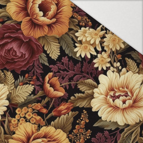 AUTUMN FLOWERS MS. 5 - Hydrophober angerauter Wintersweat