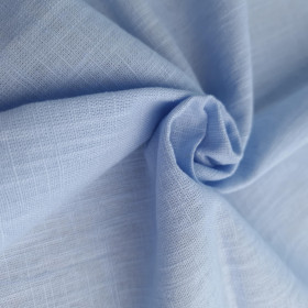 Ramie mit Baumwolle - BABY BLUE