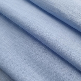 Ramie mit Baumwolle - BABY BLUE