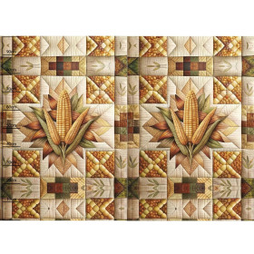 BATIK WZ. 2 - panel 71cm x 100cm/ 2szt. - Webware für Tischdecken