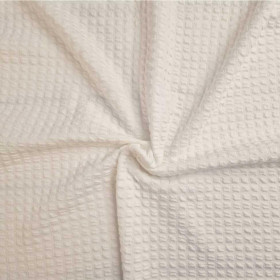 3D-Strickwaren – Baumwoll-Jacquard/ D-02 VANILLA 
