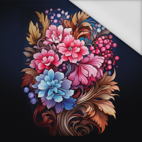 BOUQUET OF FLOWERS WZ.3 - panel (60cm x 50cm) Wasserabweisende Webware