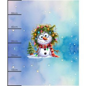 Christmas animal wz. 8 - Panel (60cm x 50cm)  Polster- Velours