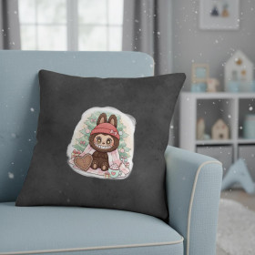 Creepy Cute Christmas WZ.5 - Paneel (60cm x 50cm) Hydrophober angerauter Wintersweat
