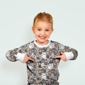 Creepy Cute Halloween WZ.5 - leichte Maschenware angeraut