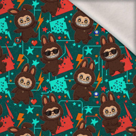 Creepy Cute WZ.1 - Wintersweat angeraut mit Elastan ITY