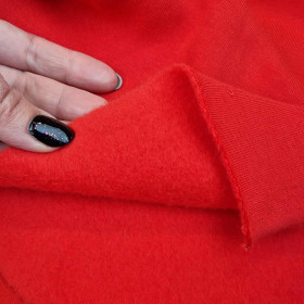 Wintersweat angeraut D300 - ROT (D-18)