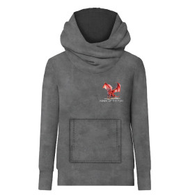 HYDROPHOBER HOODIE UNISEX - DRAGON - Nähset