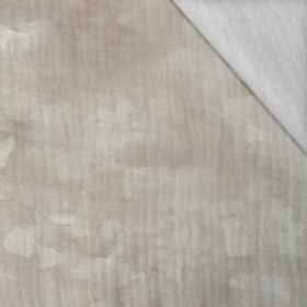 CAMOUFLAGE m. 2 / beige - Baumwoll Musselin