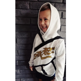 KINDER HOODIE (ALEX) - SUPERHERO M. 2 - Nähset