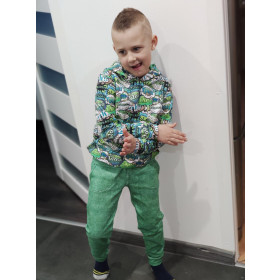 KINDER HOODIE (ALEX) - WINTER ANIMALS M.16 - Nähset