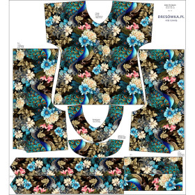 KIMONO BLUSE - Botanical garden M. 3 - Nähset 