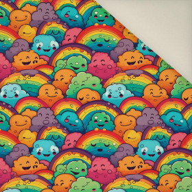 COLORFUL CLOUDS- Polster- Velours