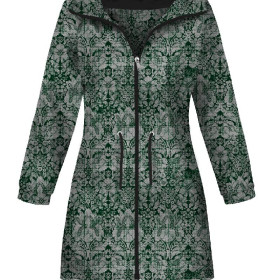 DAMENPARKA (ANNA) - ZAUBER DAMASCO m. 1 (ZAUBERSCHULE) / grau - Nähset